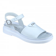 Босоножки Женские кожаные ILONA 194/219 05 белый