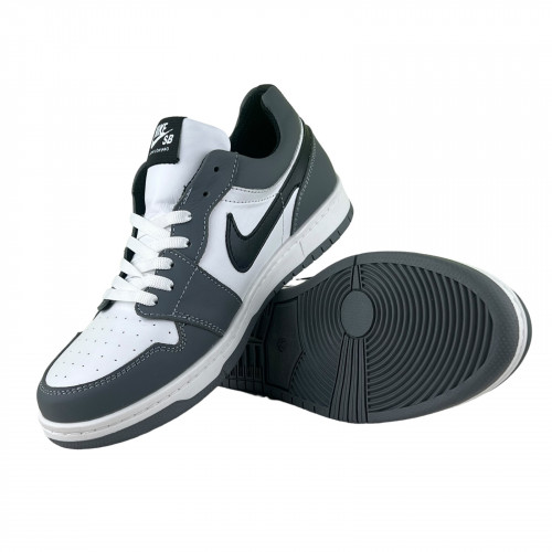 Кеды Мужские кожаные ENERGY 0213 137 AIR серый