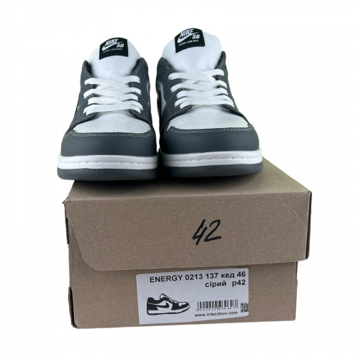 Кеды Мужские кожаные ENERGY 0213 137 AIR серый