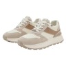 Кросівки жіночі шкіряні LONZA 199321 молочні бежеві 