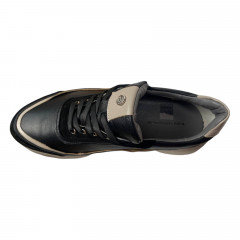 Кроссовки женские кожаные VLADEKS 1285 01 черные