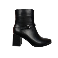 Черевики жіночі шкіряні ILONA 873/49 байка каблук