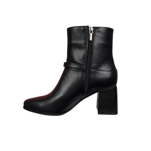 Черевики жіночі шкіряні ILONA 873/49 байка каблук