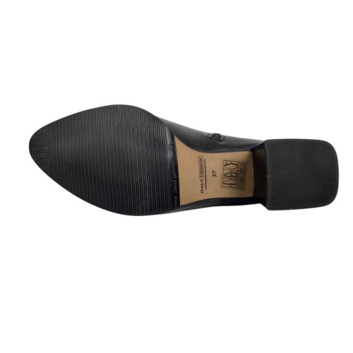 Черевики жіночі шкіряні ILONA 873/49 байка каблук