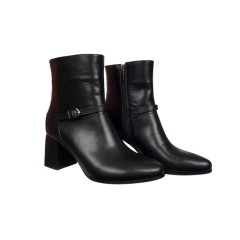 Черевики жіночі шкіряні ILONA 873/49 байка каблук