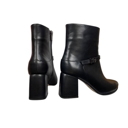 Черевики жіночі шкіряні ILONA 873/49 байка каблук