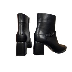 Черевики жіночі шкіряні ILONA 873/49 байка каблук