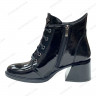 Ботинки Женские кожаные TEMP 127 лак байка