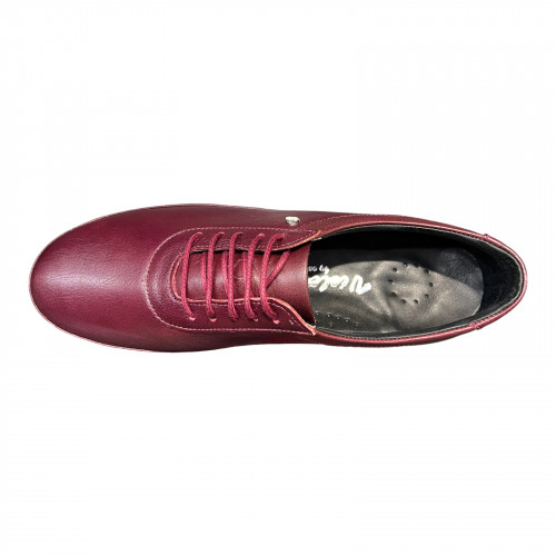 Туфли Женские кожаные VIOLETA 1132 5 bordo