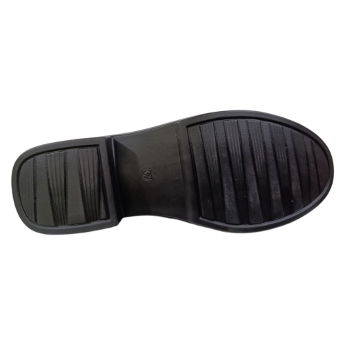 Лоферы женские кожаные PLPS KK3-3 лак черные