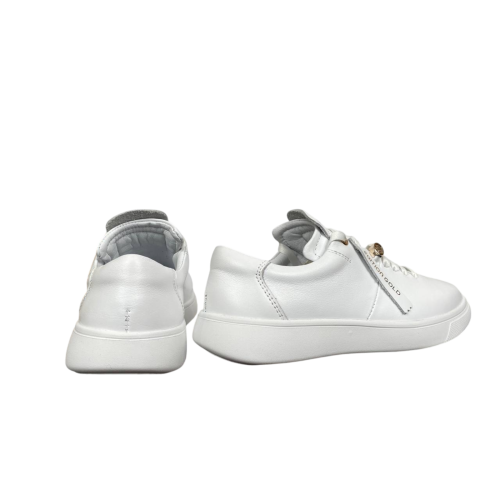 Кроссовки женские кожаные CAMELLIA 218 05 белые