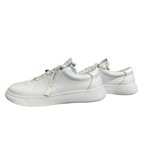 Кроссовки женские кожаные CAMELLIA 218 05 белые