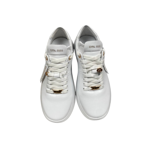 Кроссовки женские кожаные CAMELLIA 218 05 белые