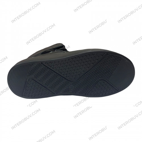 Кроссовки Женские кожаные DITAS NL 201 L черный мех