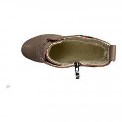 Черевики жіночі шкіряні BODRUM K002-7 04 бежевий байка