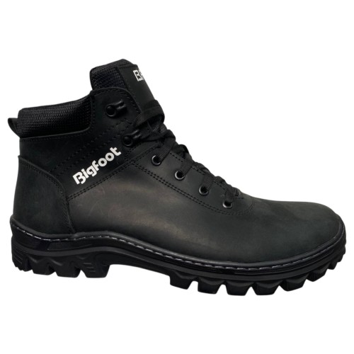 Черевики чоловічі шкіряні Big Foot BF54 чорні хутро
