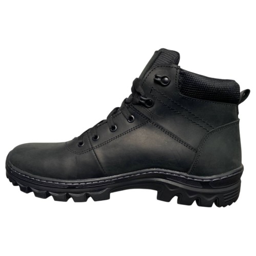 Черевики чоловічі шкіряні Big Foot BF54 чорні хутро