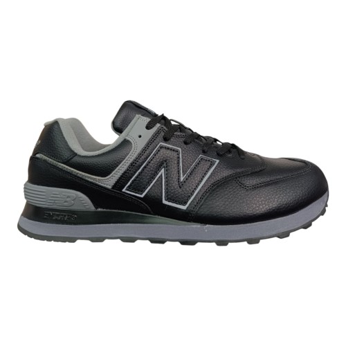Кромки мужские кожаные New Balance U891-3 черные серые