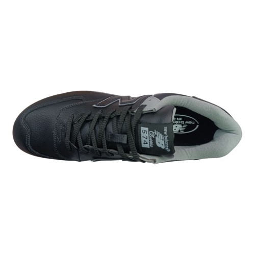 Кромки мужские кожаные New Balance U891-3 черные серые
