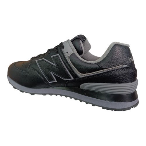 Кромки мужские кожаные New Balance U891-3 черные серые