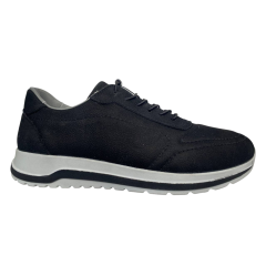 Кросівки чоловічі замшеві ATO 110 01 чорні