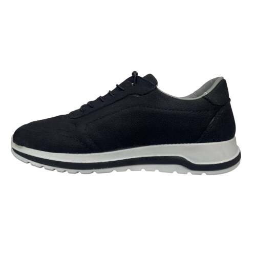 Кросівки чоловічі замшеві ATO 110 01 чорні