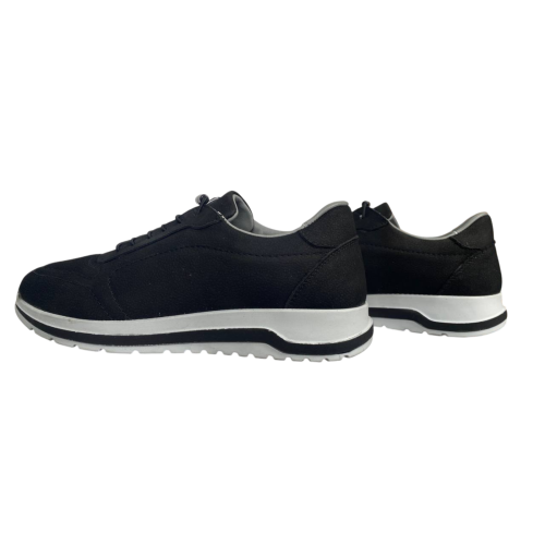 Кросівки чоловічі замшеві ATO 110 01 чорні