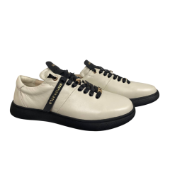 Кроссовки женские кожаные CAMELLIA 218 04 бежевые