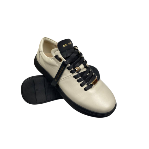 Кроссовки женские кожаные CAMELLIA 218 04 бежевые