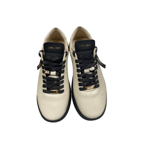 Кроссовки женские кожаные CAMELLIA 218 04 бежевые