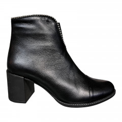 Черевики Жіночі шкіряні YTA Барселона чорний байка