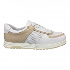 Кроссовки Женские кожаные TANGO 123 белый