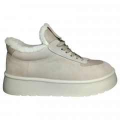 Кроссовки женские замшевые CAMELLIA 35/2 04 мех визона 