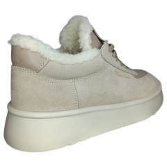 Кроссовки женские замшевые CAMELLIA 35/2 04 мех визона 