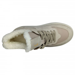 Кроссовки женские замшевые CAMELLIA 35/2 04 мех визона 