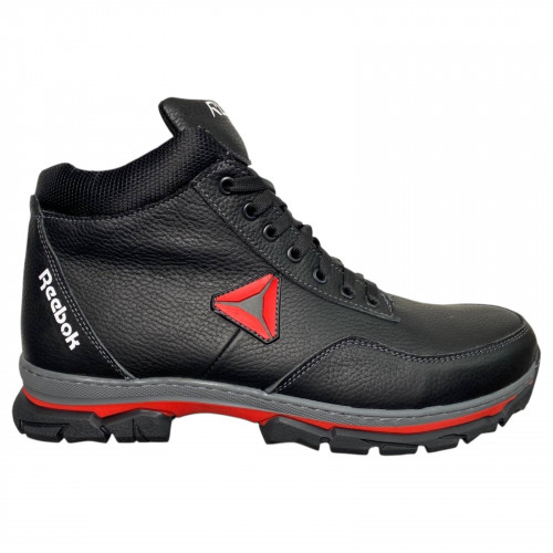 Черевики чоловічі шкіряні Big Foot RBK 2 чорні хутро