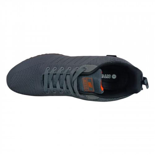 Кросівки чоловічі SITUO D461-4 темно сірі чорні