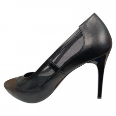 Туфли женские кожаные ILONA 771/35 01 черные 