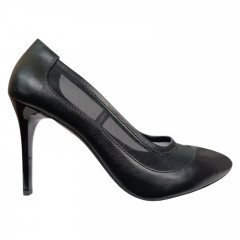 Туфли женские кожаные ILONA 771/35 01 черные 