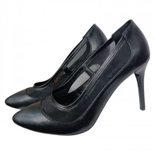 Туфли женские кожаные ILONA 771/35 01 черные