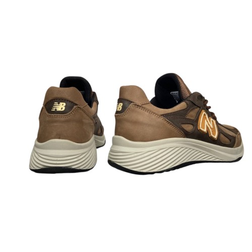 Кросівки чоловічі шкіряні ICEFIELD NB 00 14 лате+чорний