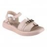 Босоножки Женские кожаные LEONI 030 06 пудра