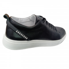 Кеды женские кожаные DITAS 172 черные