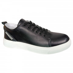 Кеды женские кожаные DITAS 172 черные