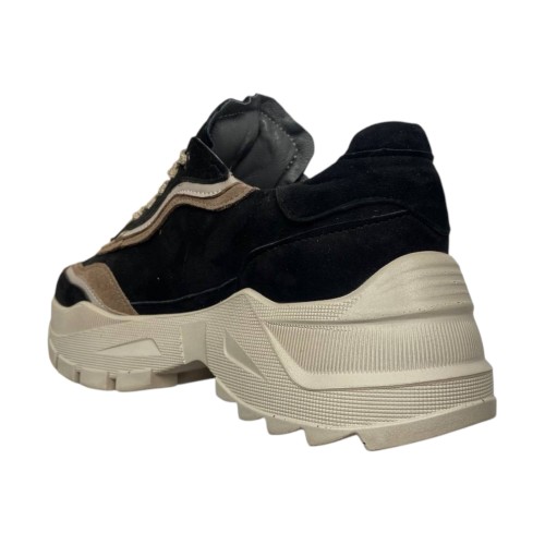 Кроссовки женские замшевые VLADEKS 1295 черные