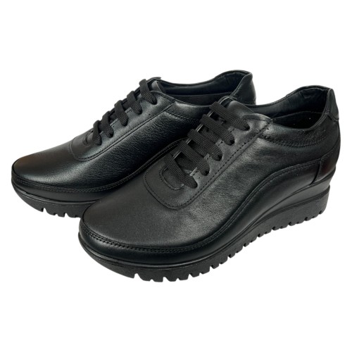 Туфли женские кожаные VIOLETA 2029 01 черные