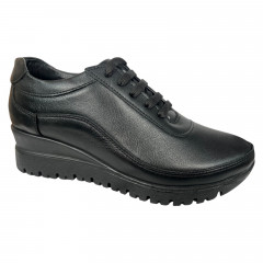 Туфли женские кожаные VIOLETA 2029 01 черные