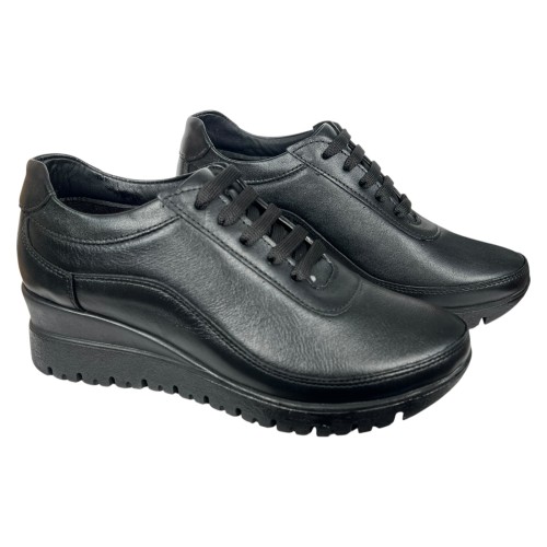 Туфли женские кожаные VIOLETA 2029 01 черные