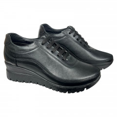 Туфли женские кожаные VIOLETA 2029 01 черные