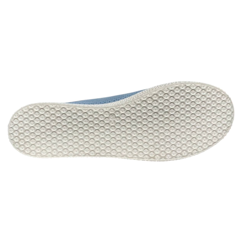 Кеды женские голубые замшевые CAMELLIA 295/1